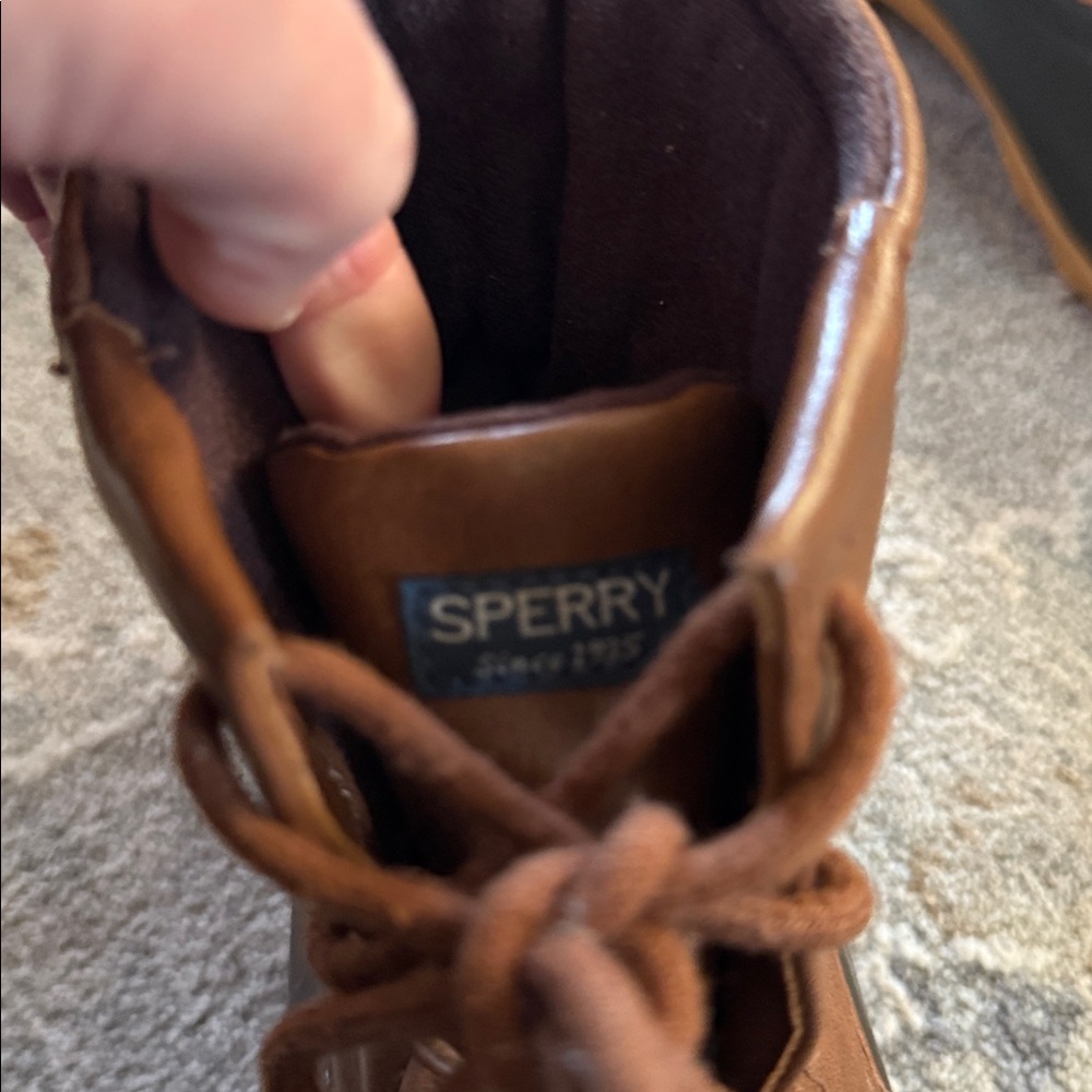 Sperry Kids Brown Duck boots - Picture 2 of 4